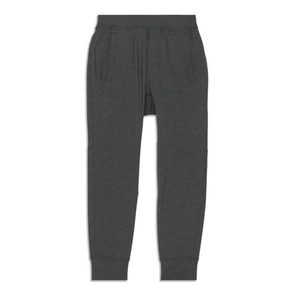 Lululemon Intent Jogger Drawstring Sweatpants 30" Heathered Black Grey Small - Picture 1 of 10